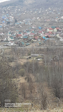 Вид на хозяйство с соседней горки